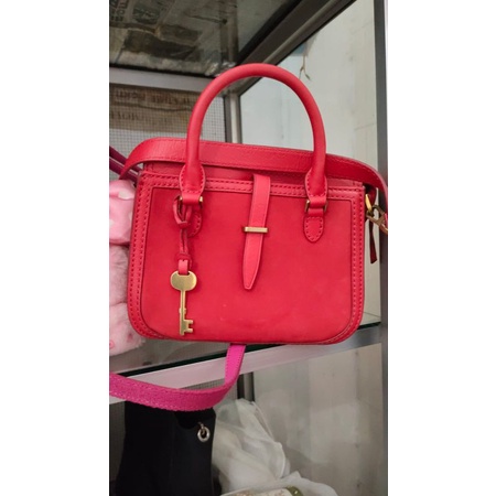 preloved fossil ryder satchel