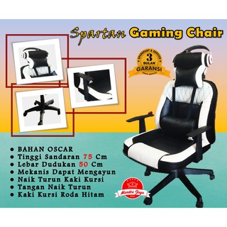 Gudang Kursi kantor Gaming Spartan non reclining Combinasi, bisa