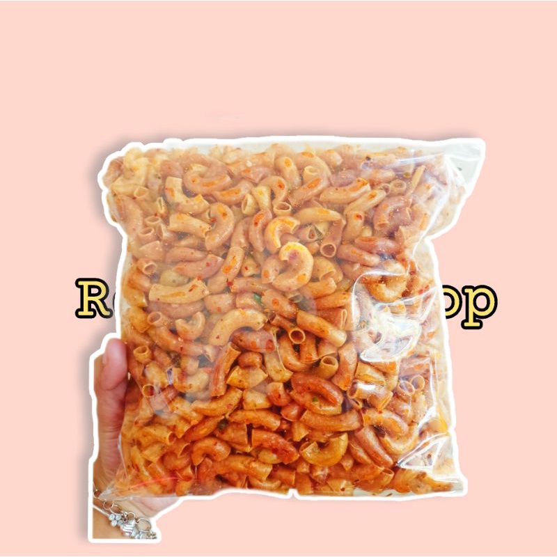 

MAKARONI CIKRUH 500GRAM / MAKARONI PEDAS DAUN JERUK/ MAKARONI CIKRUH / MAKARONI PIPA KRIUK