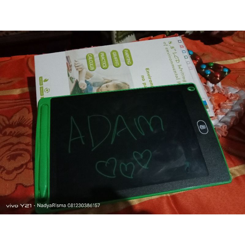 Lcd writing tablet