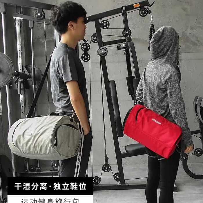 Tas Olahraga Uk. S / Tas Gym Fitness / Travel Bag / Organizer Bag Doky