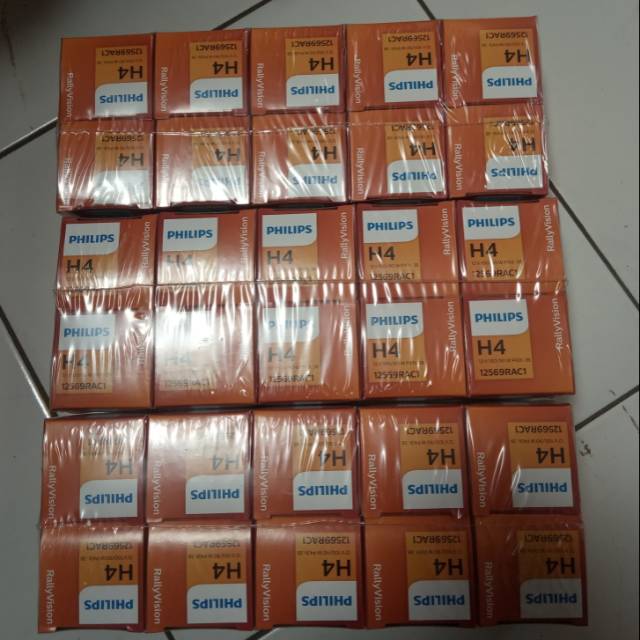 Bohlam lampu philips H4 100/90