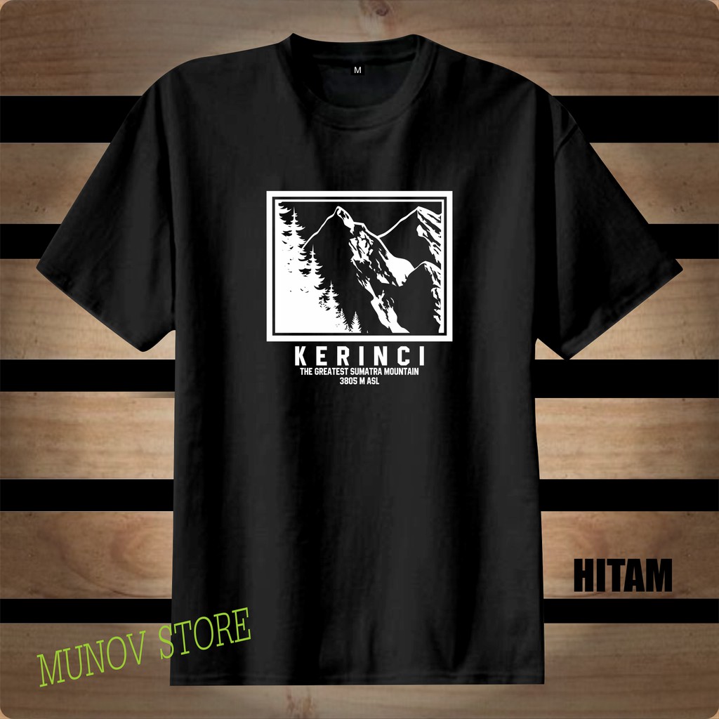 KAOS DISTRO GUNUNG KERINCI/KAOS PENDAKI/MUNOV STORE