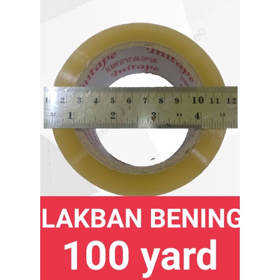 

LAKBAN BENING (100 YARD ASLI)