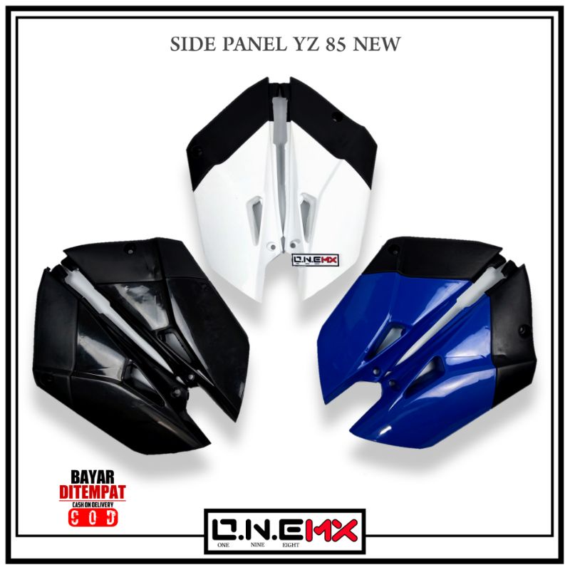 SIDE PANEL YZ85 NEW / COVER BODY SAMPING SAYAP BELAKANG YZ 85 - SAYAP JOK BEBEK MODIF - BEBEK STANDA