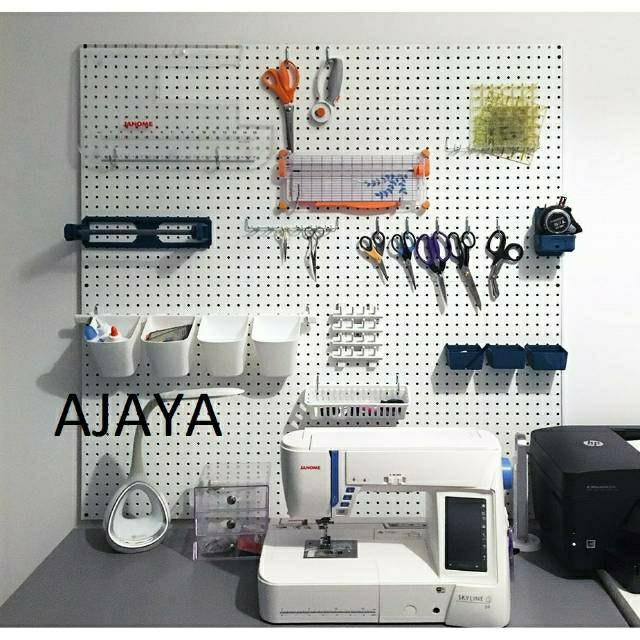 Pegboard ACPerfora 60x60 cm Putih