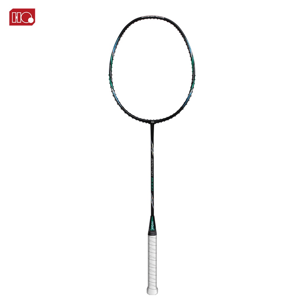 Hi-Qua Graviton Raket Badminton Bulutangkis Super Control 4U Max Tension 32 Lbs Full Set