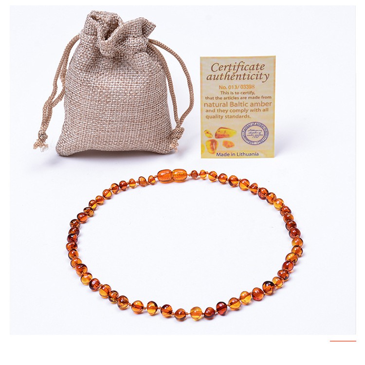 SALE!! TEMACE KALUNG AMBER BAYI PEREDA NYERI TUMBUH GSHOPEEI BAYI BAROQUE CHERRY KALUNG ANAK