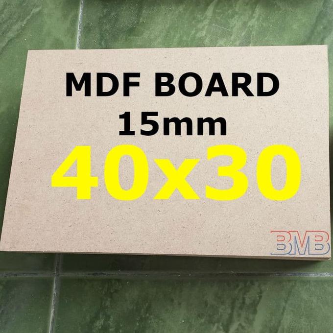 Mdf Board 15Mm Ukuran 40Cm X 30Cm Belimas89 Buru Order