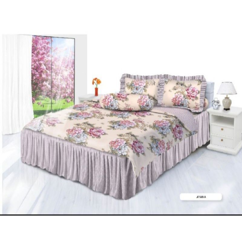 BED COVER RUMBAI AYANA King 180x200 My Love