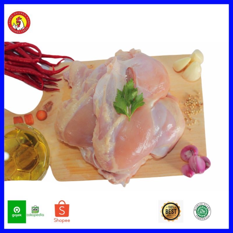 

Daging Fillet Paha 1 Kg - Paha Boneless - Andre Chicken Mart