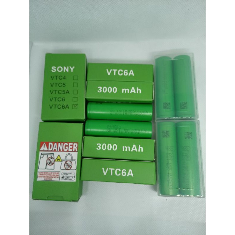 SONY MURATA VTC 6A 3000MAH 35A AUTHENTIC