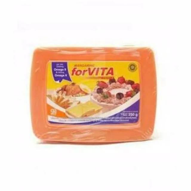 

Forvita margarine 250 gram (kuning / hijau / orange)