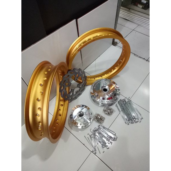 TOPPP paketan velg tapak lebar 185x215 ring 14 mio j mio soul mio xeon fino fi fino 125 bonus