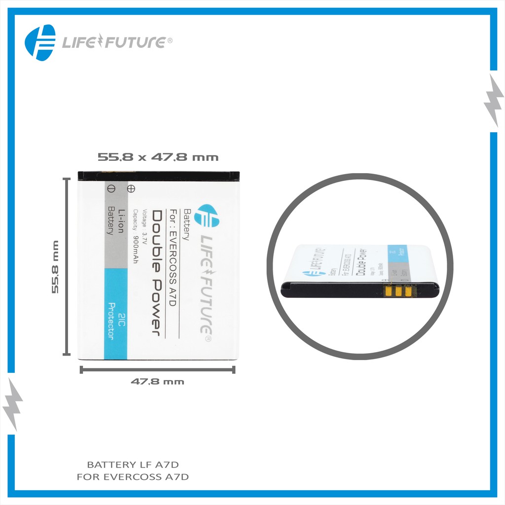 Baterai Evercoss A7D Life Future