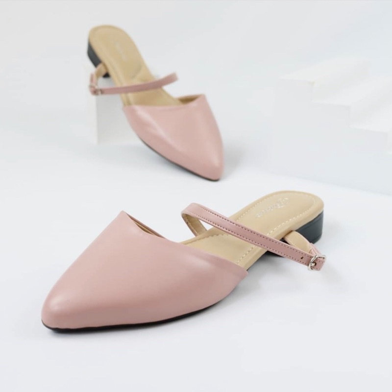 [7.7 Boombastis Sale⚡] - SANDAL WANITA FAIRIES PIXIE FS008 MULES SANDALS