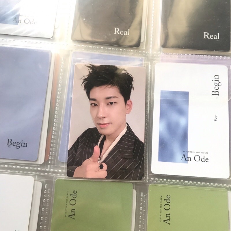 Wonwoo Photocard An Ode Truth