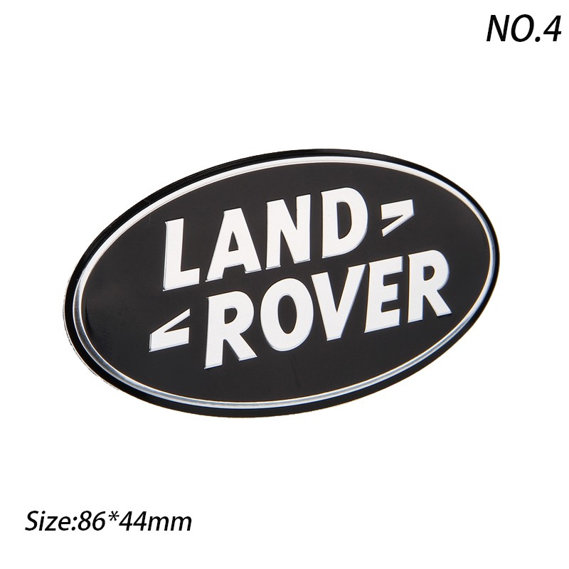 Stiker Emblem Logo Night Knight 3d Bahan Metal Untuk Bagasi Belakang Land Rover Range Rover Freelander