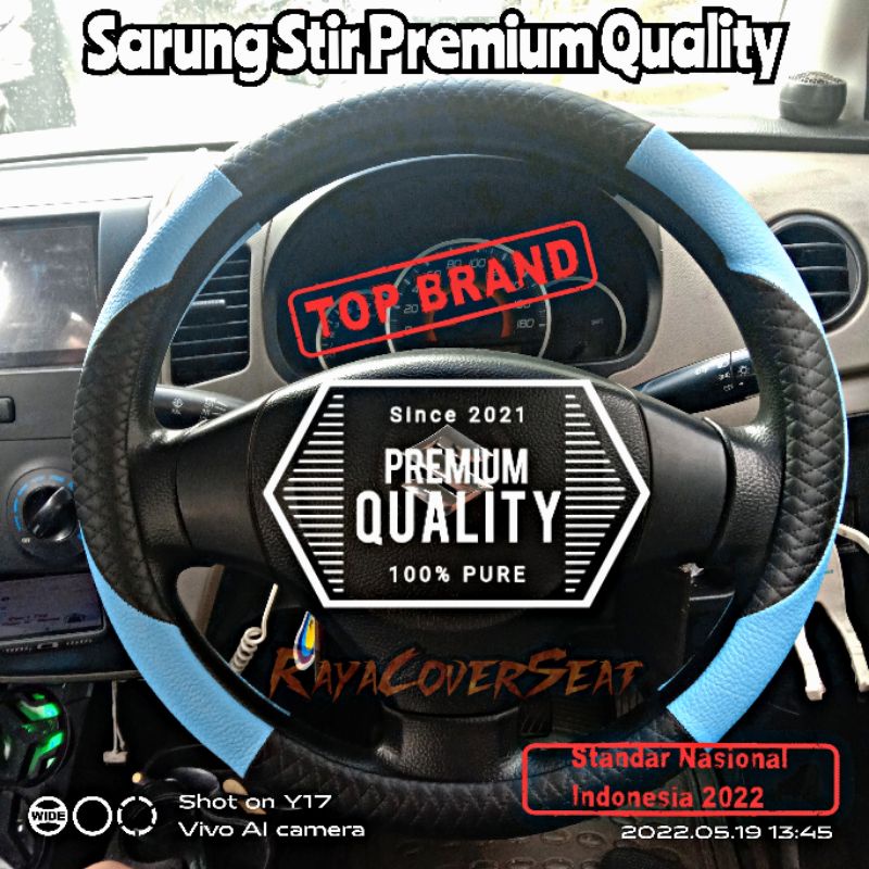 Sarung Stir Mobil / Cover Stering Car / Variasi Stering Mobil / Pelindung Stering Mobil / Lapis Stir