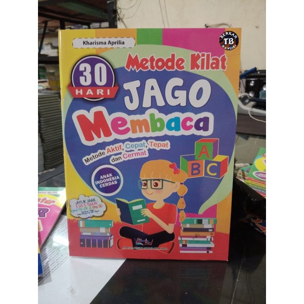 Buku 30 Hari Metode Kilat Jago Membaca (21×29cm)