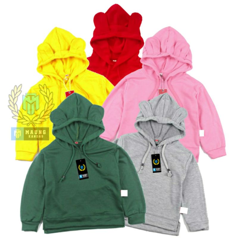 Sweater Jaket Anak 1-5 Tahun Hoodie Kelinci