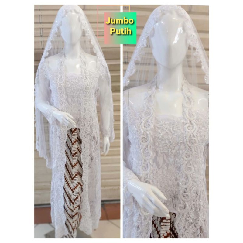 KEBAYA AKAD NIKAH JUMBO BROKAT