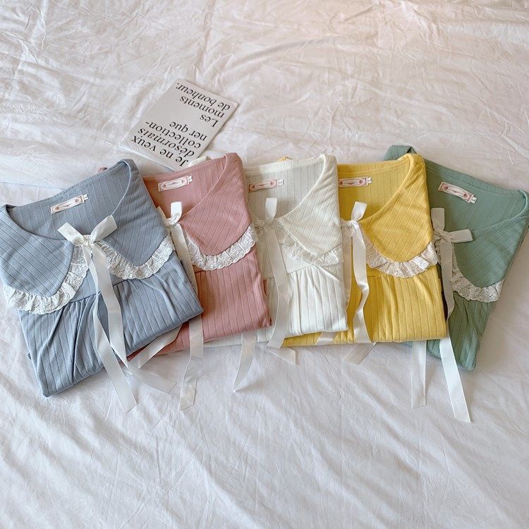 BAJU TIDUR WANITA PIYAMA WANITA BAJU TIDUR PIYAMA BAJU TIDUR WANITA MURAH PAKAIAN TIDUR ROK TIDUR BAJU TIDUR WANITA DASTER CORRINE PAJAMAS DRESS-1