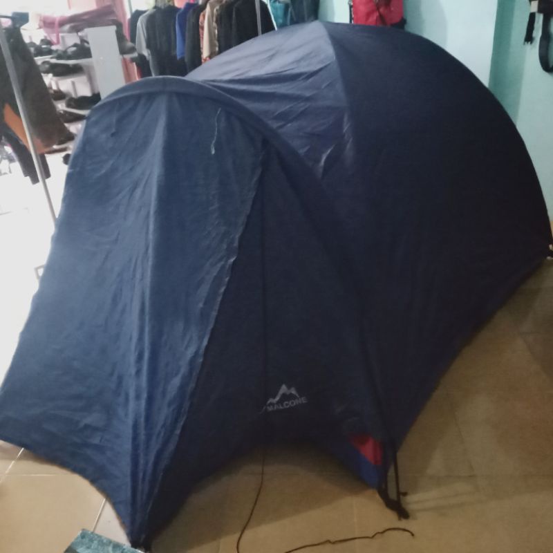 Tenda second good condition malcone double layer alas terpal