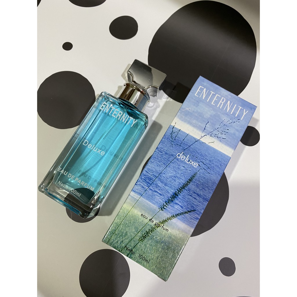 PARFUM ENTERNITY MINYAK WANGI ET 158 DELUXE 100ML EAU DE PARFUM (BPOM) PARFUM ORIGINAL UNISEX