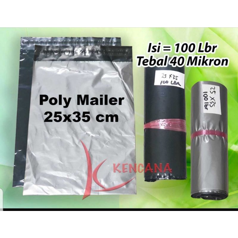 TERMURAH!!! (100LBR) plastik packing polymailer glossy