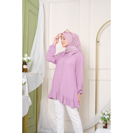 Yora blouse wanita busui korean kekinian-4