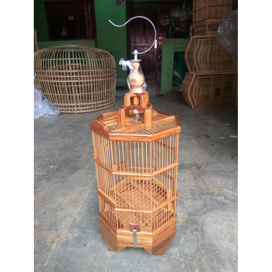 Kandang Burung Pleci Persegi 8 Sangkar Burung Burung Kecil