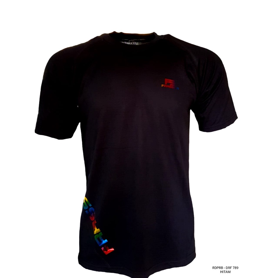 Frasser Kaos Bulutangkis Badminton Frasser RDPRB- DRF 789 Hitam