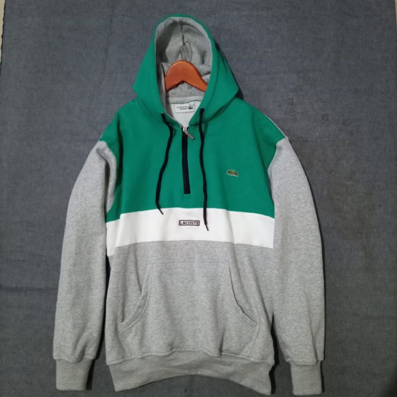 HOODIE SWEATER LACOSTE CASUAL GREY/ABU