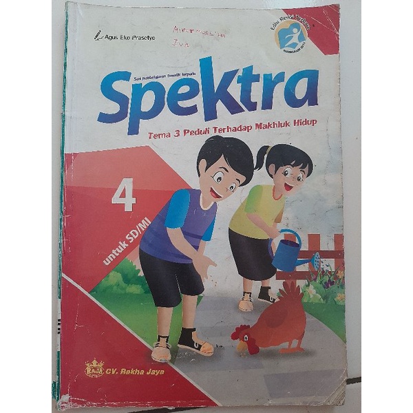 Spektra Tematik Terpadu Tema 3 Kelas 4 SD/MI | Rakha Jaya