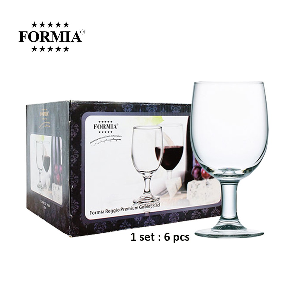 Asialiving Formia Gelas berkaki reggio- 6 pcs