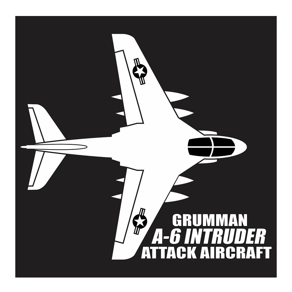 

Grumman A-6 Intruder, Cutting Sticker