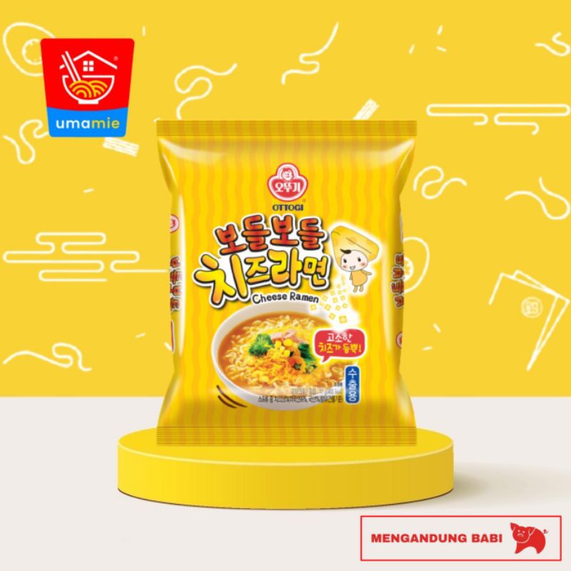 

Ottogi Cheese Ramen Mie Korea 111g