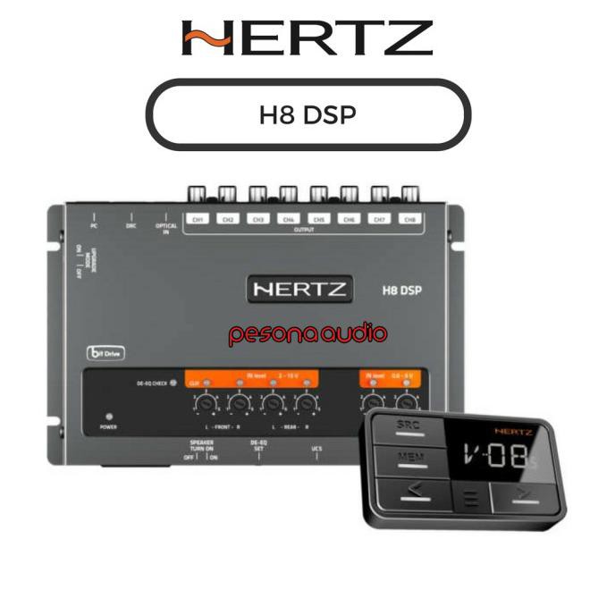 Hertz H8 DSP car audio processor