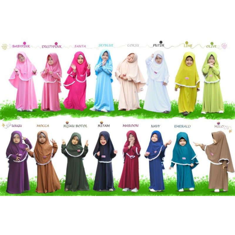 gamis shafiya, gamis bahan Jersey premium,