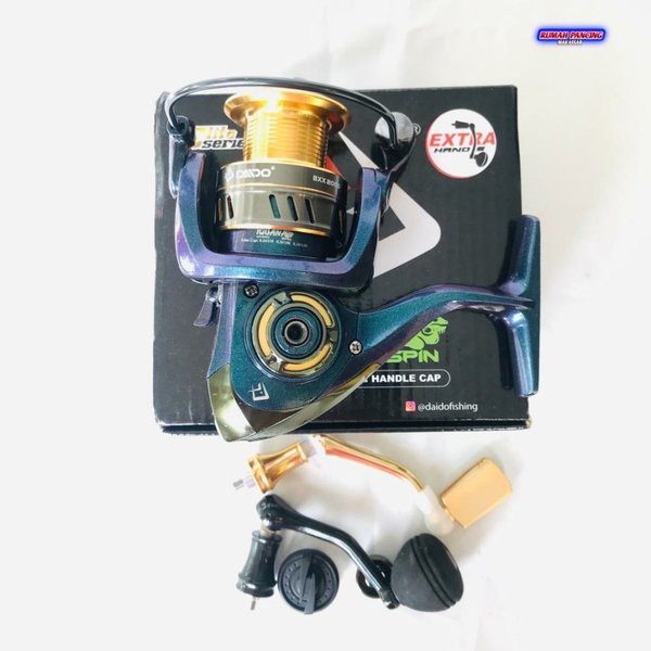 Alat Pancing Murah Rill Rell Daido Iguana Spin BXX 2000 Gulungan Katrol senar
