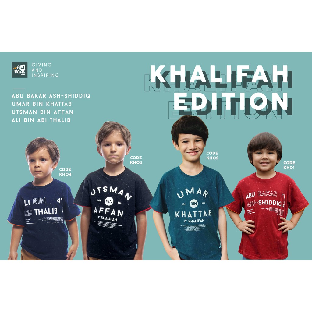 Kaos Anak Dakwah / Kaos Dakwah Nabi / Kaos Khalifah