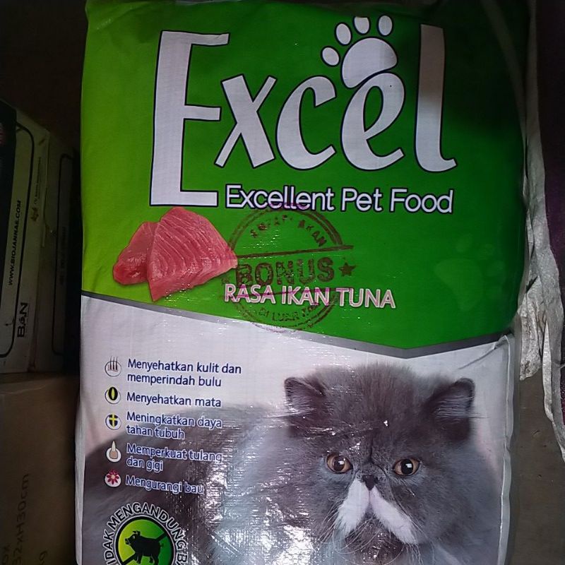 Makanan kucing Excel 20kg