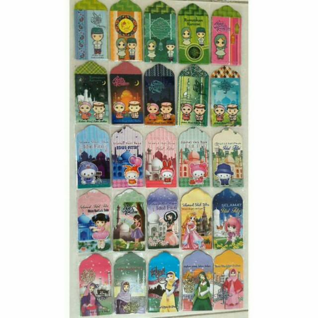 

Promo amplop lebaran 60pack 120rb