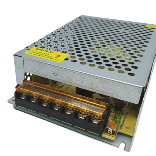 Power Supply Jaring 12V 10A Trafo CCTV Lampu LED Adaptor Switching 12V 10A