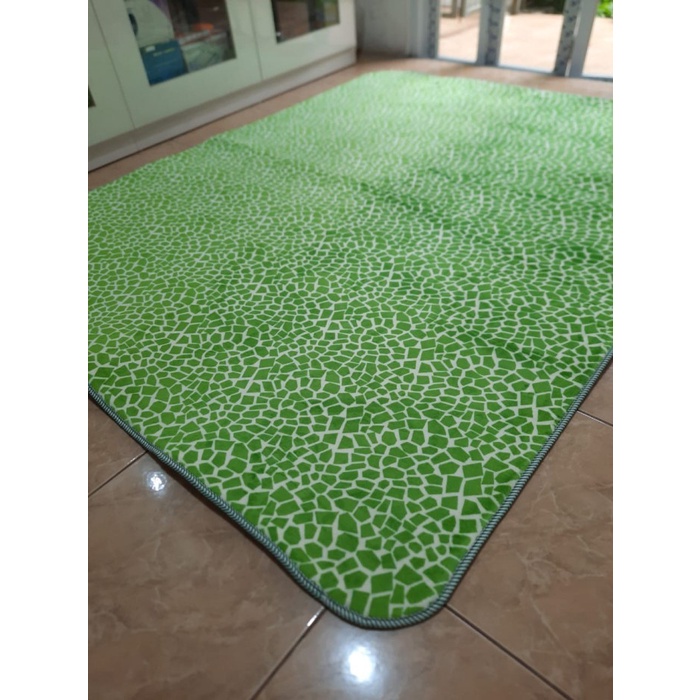 Karpet Busa FONIX Malaysia Bulu Super Lembut Anti Slip 150 x 190 Minimalis F132, Rasfur Korea-2