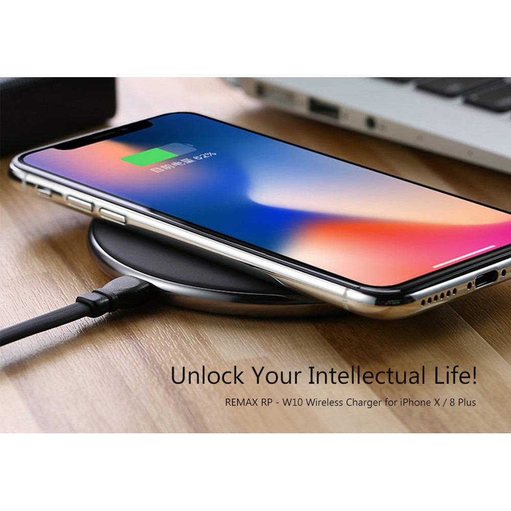 WIRELESS CHARGER REMAX RP-W10 INFINITE BLUE 5W