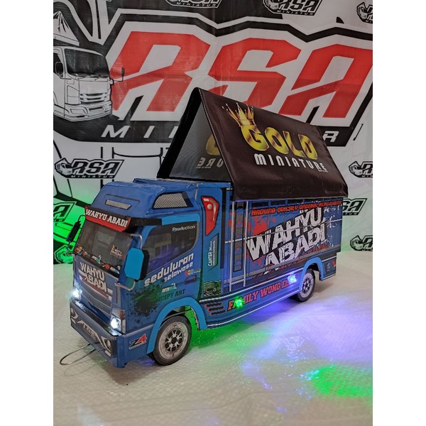Miniatur Truk Oleng Wahyu Abadi