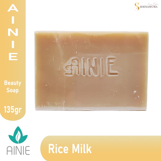 Ainie Rice Milk Soap | Sabun Beras Susu 135 Gr