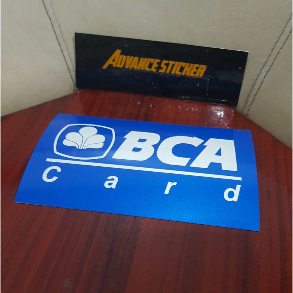 Jual Stiker Logo Bca Card Indonesiashopee Indonesia